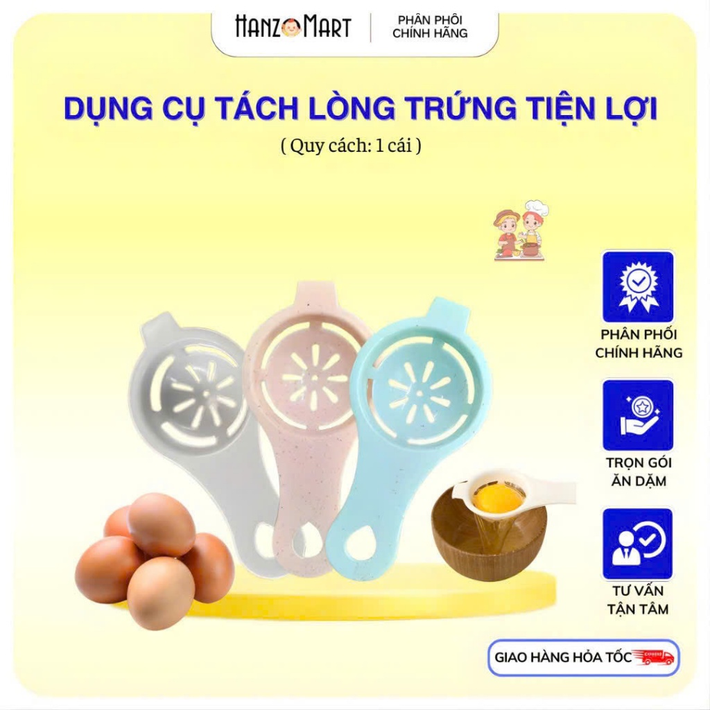 Tách lòng trứng tiện lợi ăn dặm