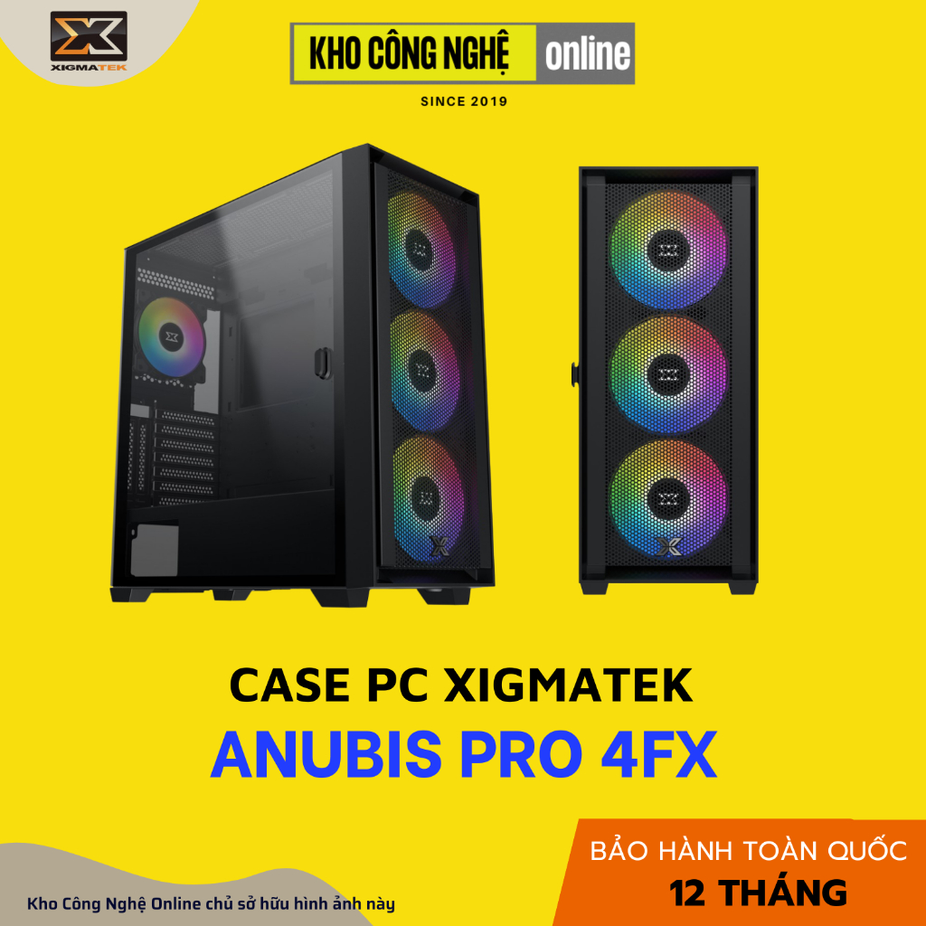 Vỏ Case Máy Tính XIGMATEK ANUBIS PRO 4FX (EN40771) - PREMIUM GAMING E ...