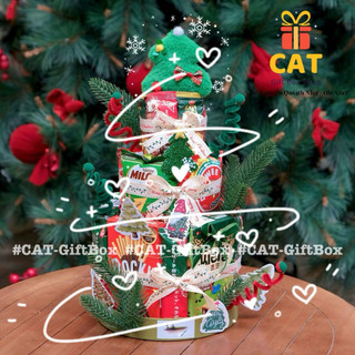 Tháp Bánh Kẹo Giáng Sinh Trang Trí Xinh – Quà Noel Cho Bé, Quà Tặng Cuối Năm, Tháp Kẹo Decor Noel, tháp bánh sinh nhật