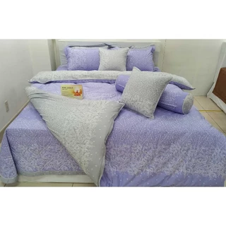 (180x200) Bộ chăn 4 mùa, 2 vỏ gối, ga chun trần Everon EPM 24065