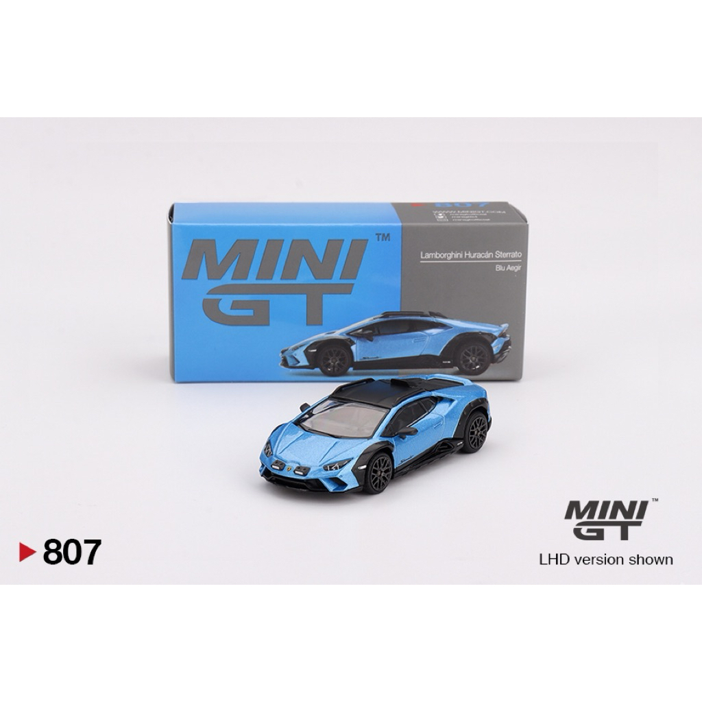 Mini GT Box Version MGT00807 Lamborghini Huracán Sterrato Blu Aegir ...
