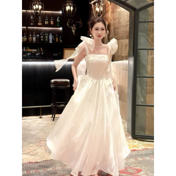 DO4 ĐẦM TƠ ORGANZA NƠ VAI THÁO RỜI ĐI CHƠI, ĐI TIỆC, ĐẦM ĐI TIỆC CUỐI NĂM, ĐI ĂN CƯỚI, ĐẦM SINH NHẬT