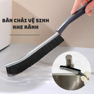 COMBO 3 Cây Bàn Chải Vệ Sinh Khe Rảnh Bằng Kim Loại, vệ sinh nhà tắm, góc tường, khe hẹp, nhà bếp, dụng cục gia dụng