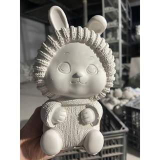 [ Tặng dây 6 màu khi mua 2 tượng] TƯỢNG THẠCH CAO TÔ MÀU nhiều mẫu cho các bé thỏa sức sáng tạo