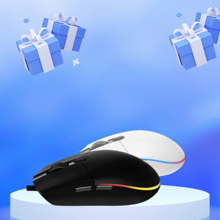 Chuột game có dây Logitech G102 OEM Lightsync - Tùy chỉnh RGB, 6 nút lập trình