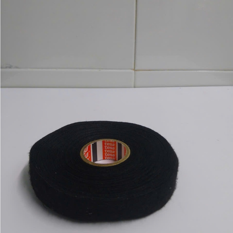 Băng Dính Vải Tesa Chịu Nhiệt Hàng Thanh Lý Dùng Cho Dây Điện Ô Tô Chịu Nhiệt Chống Cháy (19mmx25mm)
