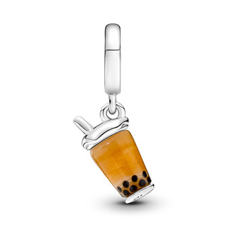 Charm Bạc Pandora Moments Trà Sữa Trân Châu Đen