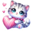 Hình ủi nhiệt quần áo mẫu MÈO CUTE nhiều mẫu,nhiều size, ủi tại nhà bằng bàn ủi-THEO YÊU CẦU INBOX SHOP