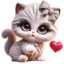Hình ủi nhiệt quần áo mẫu MÈO CUTE nhiều mẫu,nhiều size, ủi tại nhà bằng bàn ủi-THEO YÊU CẦU INBOX SHOP