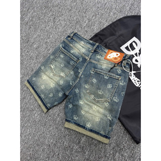 Quần Jean Short Nam Wash Loang Họa Tiết In Nổi Form Đẹp – Short Denim Streetwear Cá Tính