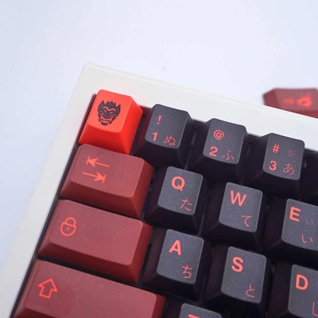 Keycap Linh Lửa Rồng Red Dragon, 134 Nút, Nhựa PBT Dày 1,7mm, Cherry Profile, In Dye-Sub 5 Mặt | BigBuy360 - bigbuy360.vn