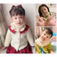 Set 3 Khăn ống hươu cho bé khăn len quàng cổ giữ ấm mùa đông