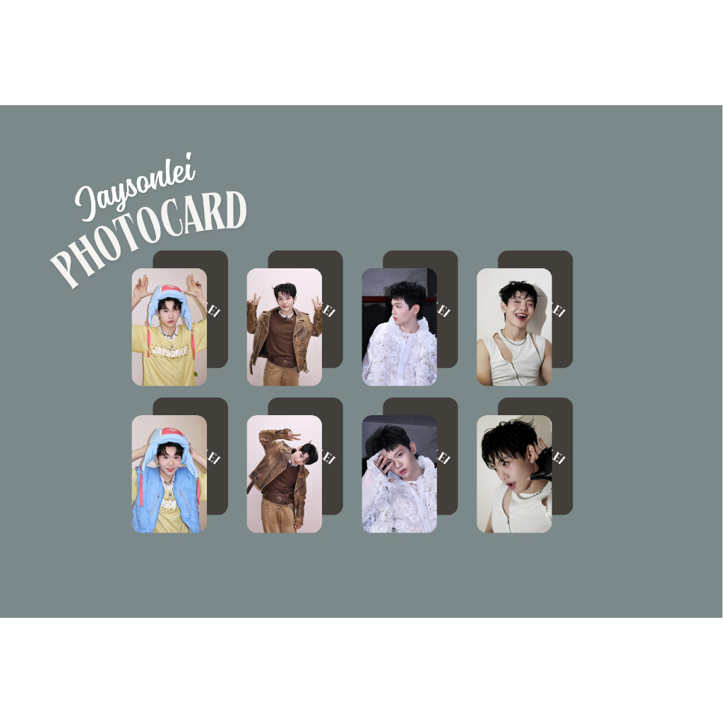 set card bo góc anh trai Jaysonlei chương trình Anh trai say Hi 2025