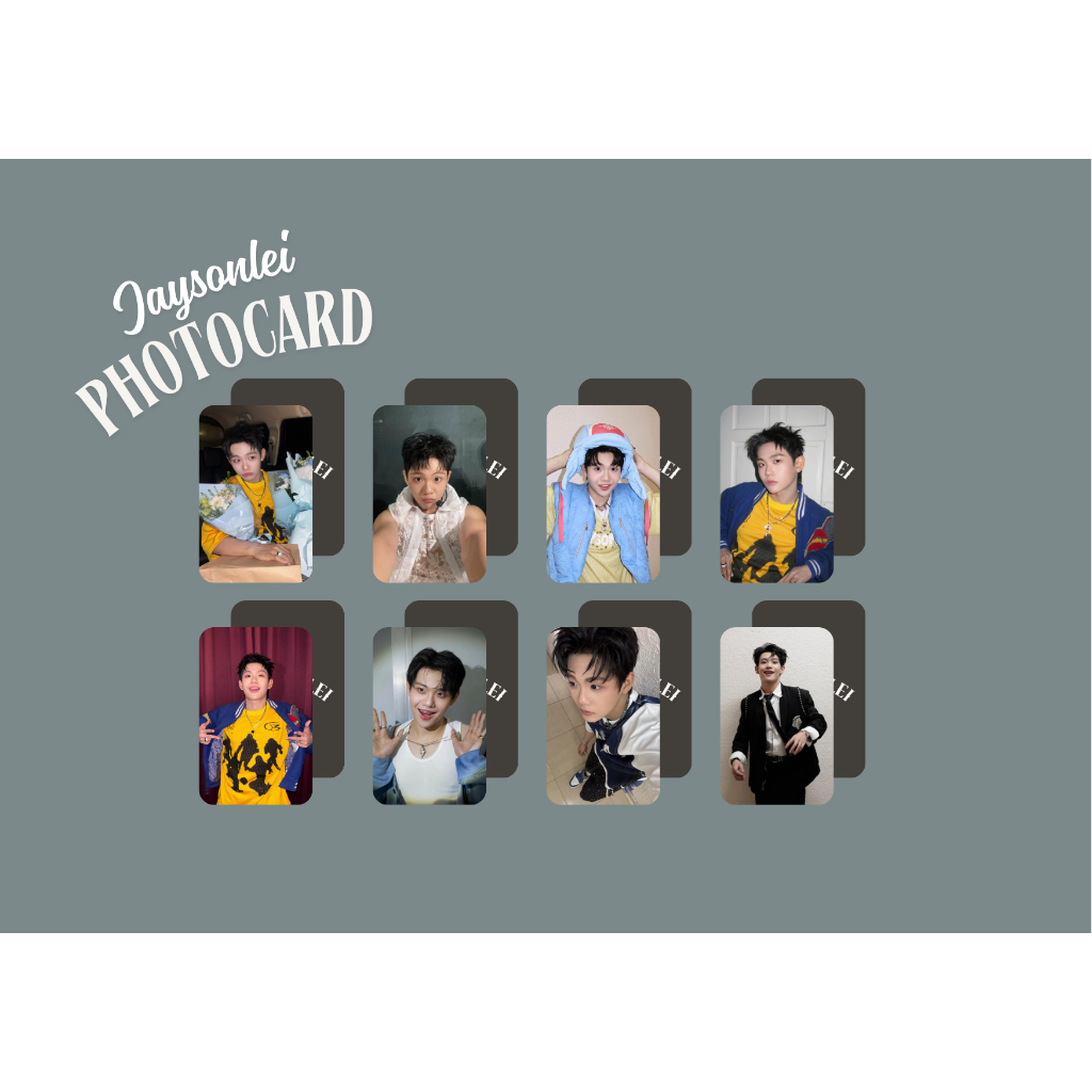 set card bo góc anh trai Jaysonlei chương trình Anh trai say Hi 2025