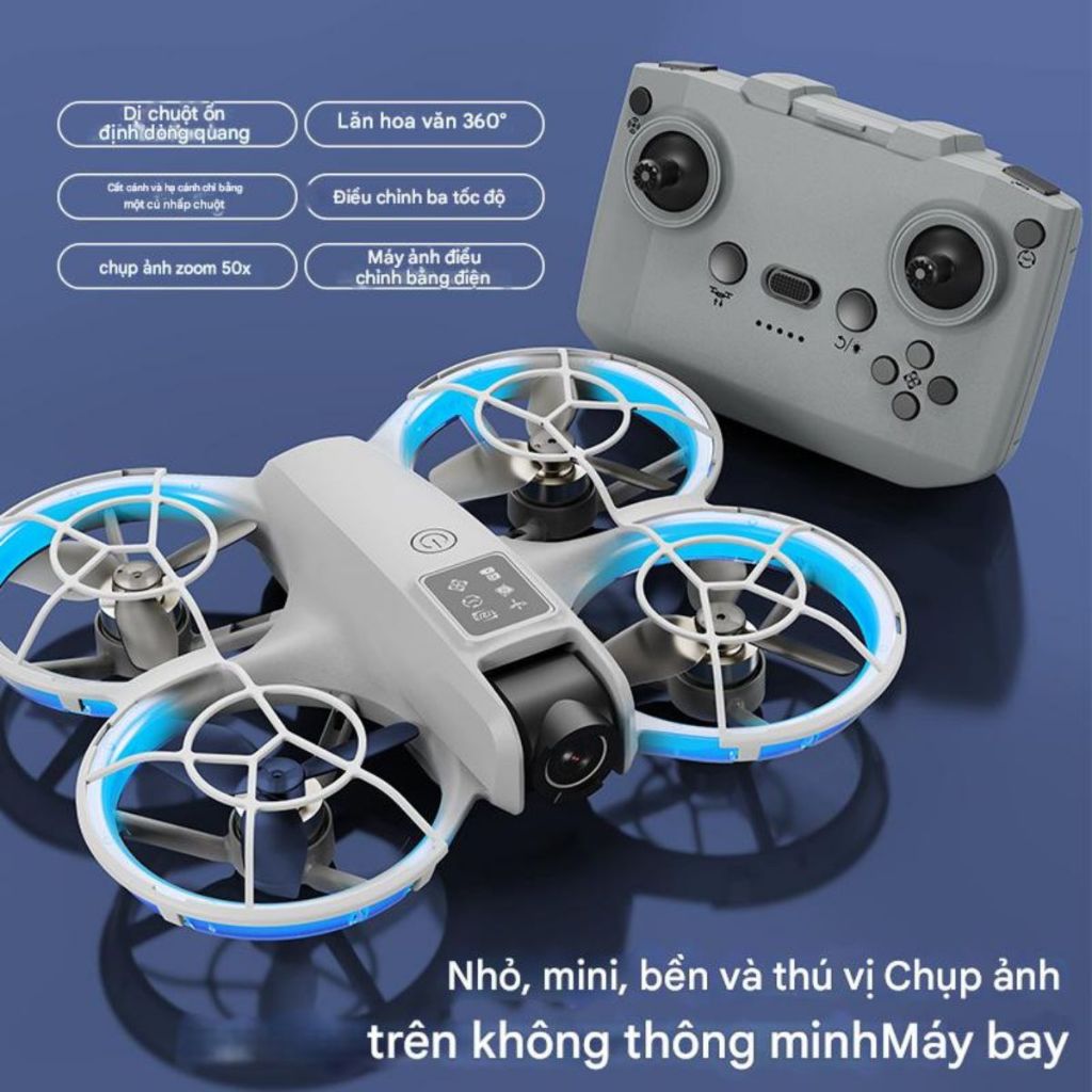 Flycam i1 Max, Drone Mini Cảm Biến Chống Va Chạm, Đông cơ không chổi than Máy Bay Điều Khiển Từ Xa