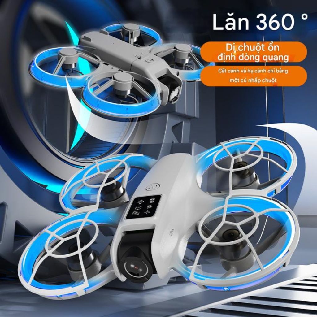 Flycam i1 Max, Drone Mini Cảm Biến Chống Va Chạm, Đông cơ không chổi than Máy Bay Điều Khiển Từ Xa