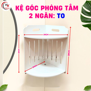 [MÃ 6] HỎA TỐC Kệ Góc Nhà Tắm Gỗ Nhựa Cao Cấp Chống Nước Tuyệt Đối – Kệ Để Đồ Đa Năng, Chống Ẩm Mốc