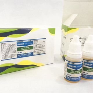 TIMICIN 250 ORAL 10ml (Hộp 10 chai) – VB Pharma – Sản phẩm hỗ trợ chăm sóc hô hấp cho thú y