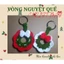 Móc khóa vòng nguyệt quế giáng sinh, christmas, noel - handmade len - crochet