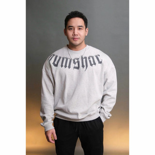 Áo Sweater Thể Thao Nam Oversize 410gsm In Chữ Form Rộng Local Brand 2025