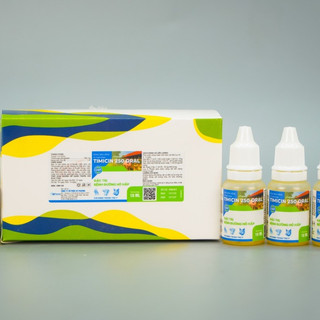 Thuốc thú y TIMICIN 250 ORAL chai 10ml VB Pharma hỗ trợ hô hấp viêm phổi cho chó mèo gia súc gia cầm