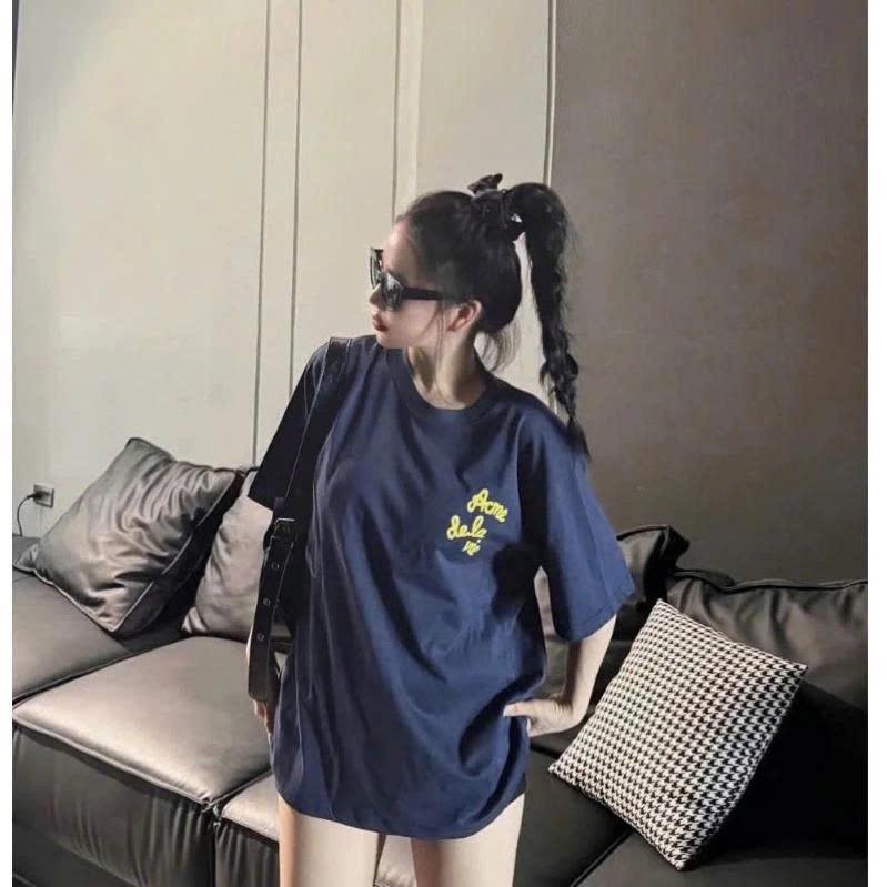 Áo thun tay lỡ nam nữ from fresize cotton mềm mịn DELA VIE cá tính dễ thương