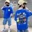 Áo thun Unisex siêu mềm, hoạ tiết Đường phố cho Bé Trai, Bé Gái, Trẻ Em và Nam Nữ - Gu Hà I H73