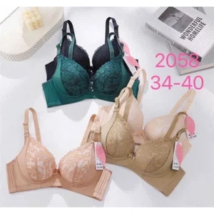 Áo lót ren Thái 2058 đệm 4p không gọng
