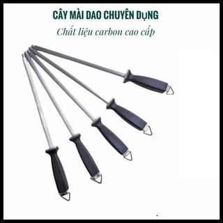 Cây liếc dao, cây mài dao có tay cầm, chất liệu thép carbon siêu bền - tiện dụng, hiệu quả