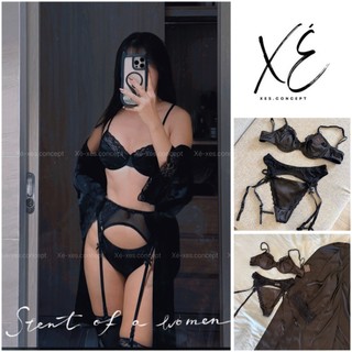 DREAMSCAPE SET- Set đồ nội y kèm áo choàng và garter