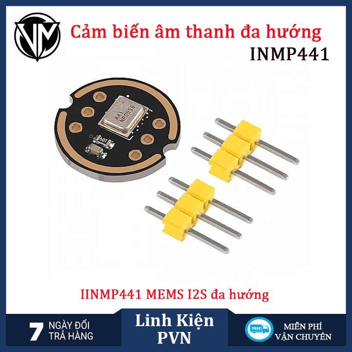 Cảm biến âm thanh INMP441 MEMS I2S, Micro đa hướng | Shopee Việt Nam