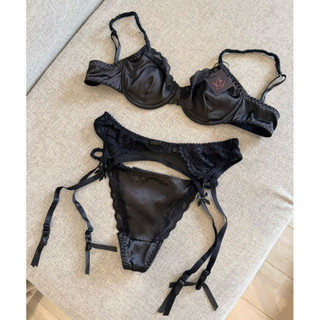 DREAMSCAPE SET- Set đồ nội y kèm áo choàng và garter