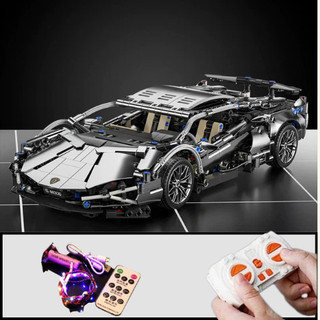 Bản Mô Hình Lắp Ghép Giới Hạn Lambo Titanium 1280 PCS, Mô Hình Xếp Hình Siêu Xe Cho Bé, Quà Sinh Nhật Bảo Hành Bởi Bobo