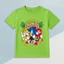 Áo Thun Trẻ Em SONIC ART, Vải Poly Thái Mặc Mát và Dầy Dặn, Có Size Trẻ Em Và Người Lớn, KING COTTON