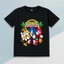 Áo Thun Trẻ Em SONIC ART, Vải Poly Thái Mặc Mát và Dầy Dặn, Có Size Trẻ Em Và Người Lớn, KING COTTON