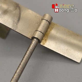 (hoả tốc) 40 cm thép không gỉ làm cốt lề 3 chấu Zippo 1946-1949