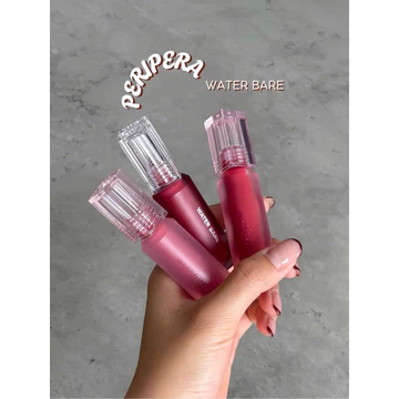 Son tint bóng lì Peripera Water Bare Tint (flashsale các màu date06/2026)