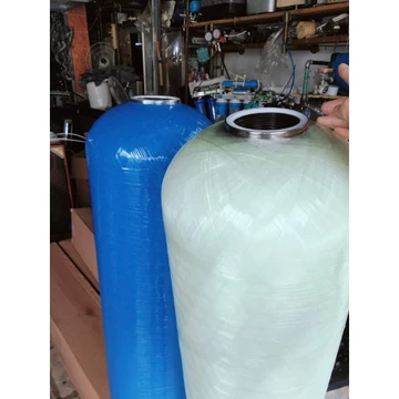 1 VỎ CỘT lọc composite 1054 đầu inox - kèm lưới lọc