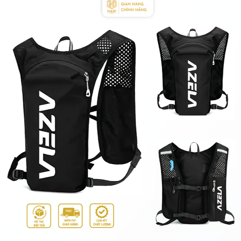 balo leo núi cho nam nữ balo thể thao, vest nước chạy bộ  đạp xe trekking thể tích đựng đồ tới 10L B75