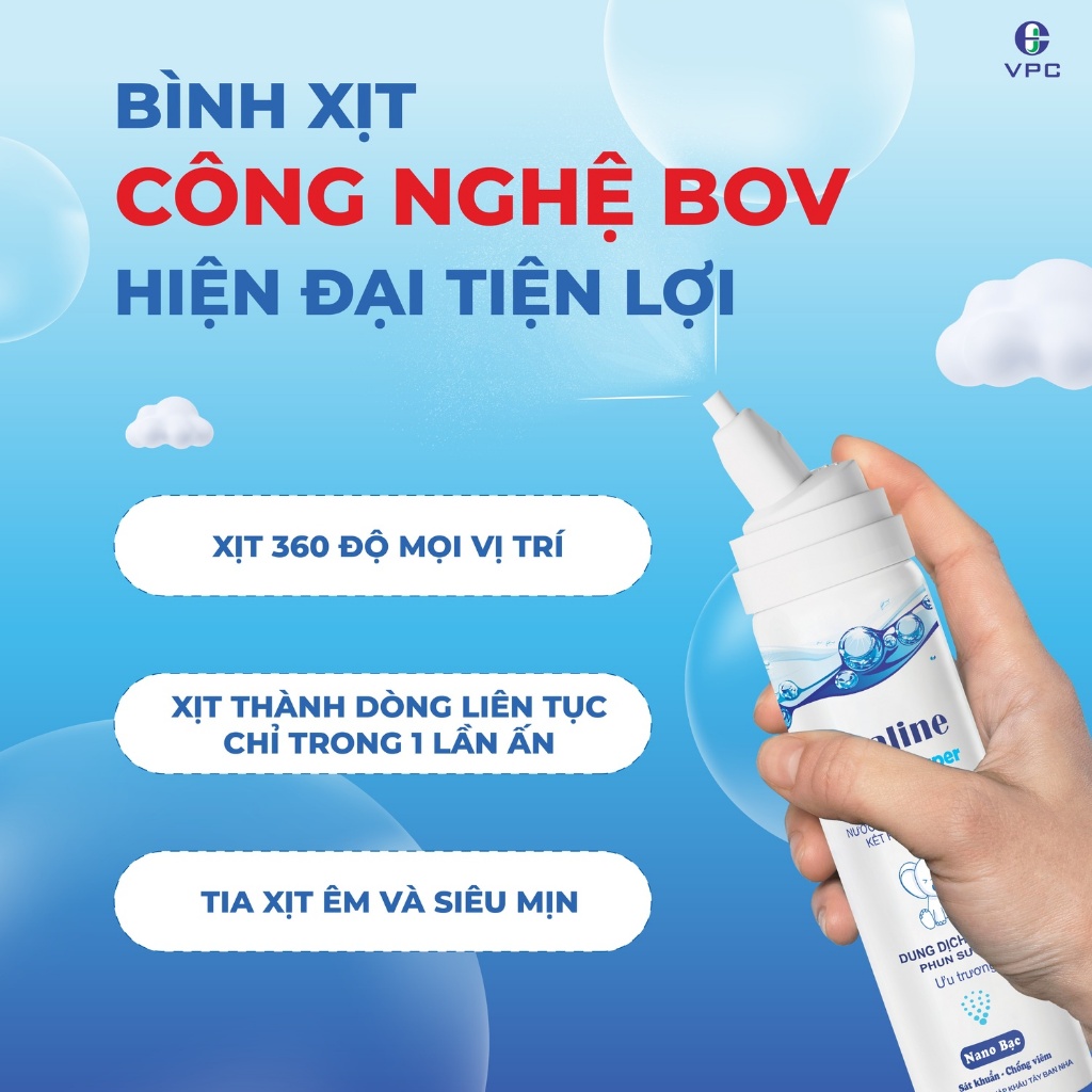 Lọ xịt mũi Visaline Hyper 2,1% (60ml)