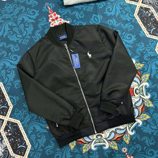 Áo Khoác Bomber Gió Unisex 2 Lớp Nam Nữ, Thiết Kế Họa Tiết Tối Giản Sang Trọng, Thời Thượng và Đẳng Cấp Boy Phố 2025