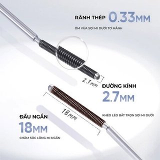 Mascara Judydoll Curling Iron Chống Nước Cho Hàng Mi Cong Mượt Mẫu Mới Chính Hãng - Bebeau