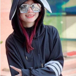 Áo Chống Nắng Unisex 4 vạch tay Tai Thỏ Mùa Hè Chất poly Co dán Thoáng Mát New 2025