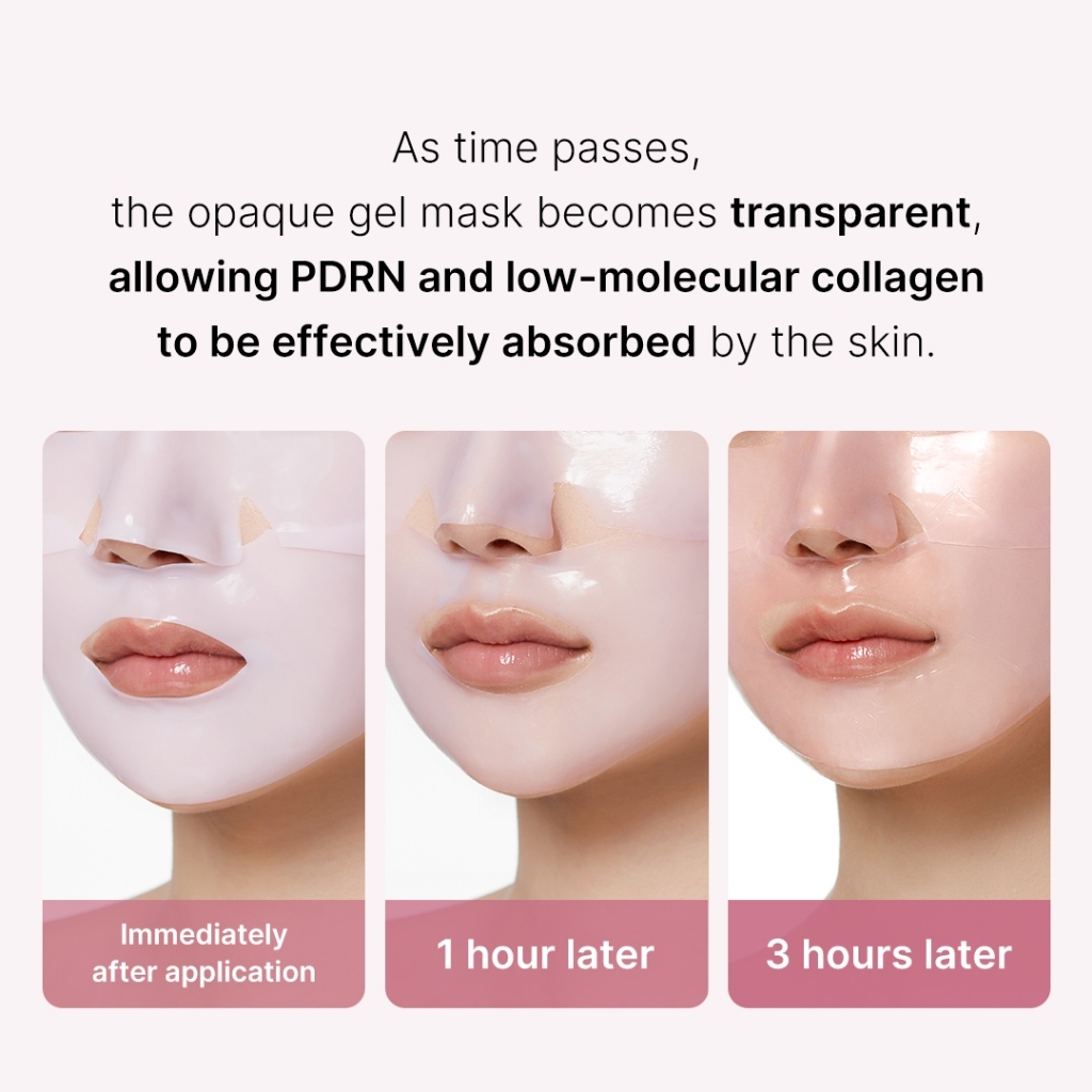Mặt Nạ Thạch MEDICUBE PDRN Pink Collagen(hộp 4 miếng)/ Kojic Acid Turmeric Brightening Gel Mask