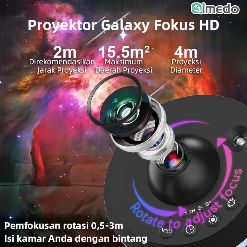 Đèn Chiếu Vũ Trụ 13 Trong1 4K HD,Máy Chiếu Sao Xoay 360°,Đèn Ngủ Galaxy Trang Trí Phòng,Quà Tặng LED