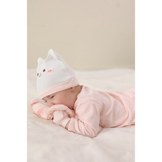 M&B (0-12M) Bộ quần áo dài tay Carrot Thỏ Hồng chất cotton cao cấp mềm mịn, thoáng mát thấm hút mồ hôi tốt BST SS25