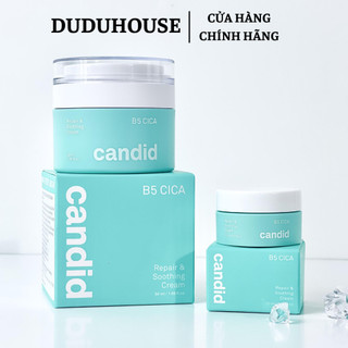 Kem Dưỡng Ẩm Candid B5 CICA Repair & Soothing Cream 10ml Duduhouse