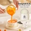 Máy Xay Ăn Dặm Cho Bé BearQCOOKO 8 Lưỡi Dao Xay Mướt Mịn Nhuyễn Cối Thủy Tinh Chất Liệu An Toàn
