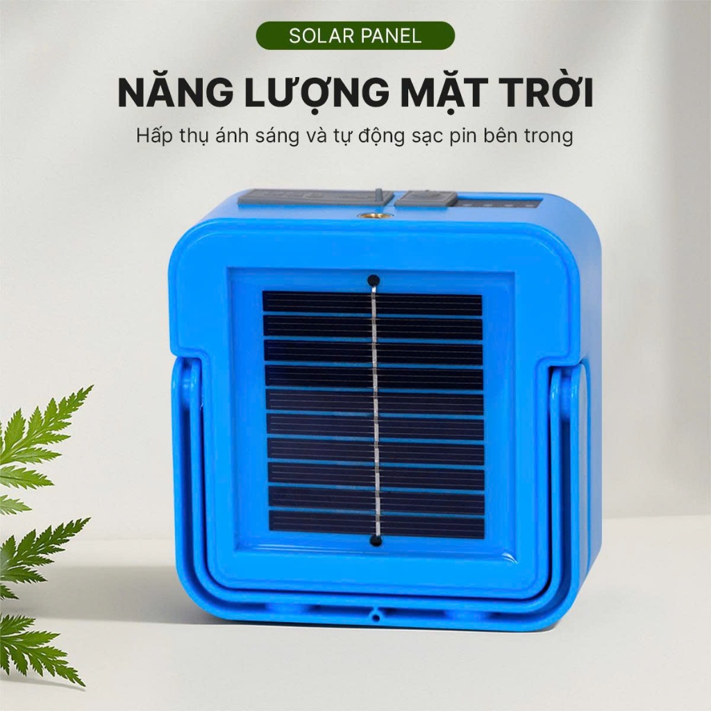 Đèn tích điện năng lượng cầm tay D05, đèn led 4 chế độ sáng, đèn tích điện nhỏ gọn, chống nước