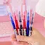 Bút Bi Gel Ngòi Kim G03 Bút Mực Nước, Ống Mực 0.5mm - 3 Màu Xanh Đen Đỏ Viết Mực Đẹp Nét Đều.